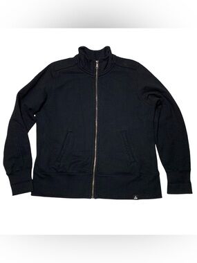 American Giant Full Zip Black Sweater USA Made Mens Size XL